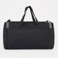 Сумка спортивная на молнии, 3 наружных кармана, длинный ремень, цвет чёрный/хаки Сумка спортивная на молнии, 3 наружных кармана, длинный ремень, цвет чёрный/хаки