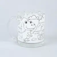 Кружка для росписи + игрушка  "Дино" (без краски)