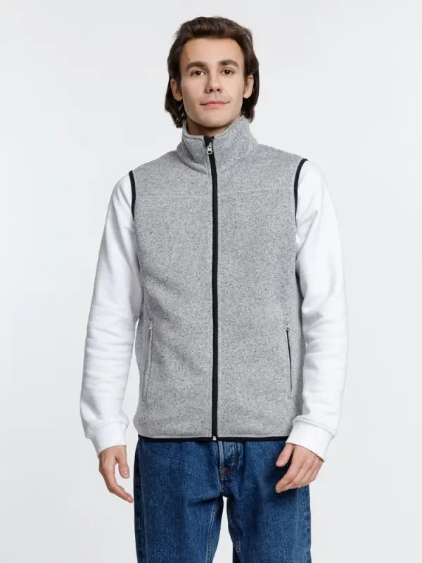 Жилет унисекс Gotland, серый, размер S Жилет унисекс Gotland, серый, размер S