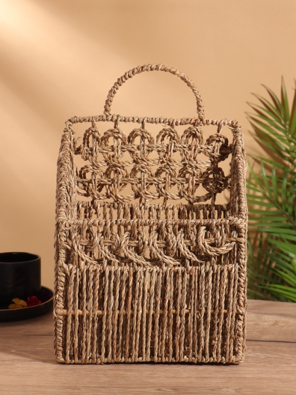 Корзина плетеная 23х12х36 см, сиграсс