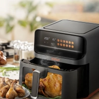 Аэрогриль электрический для дома КТ-8107 - 6.5 л - 1350 Вт