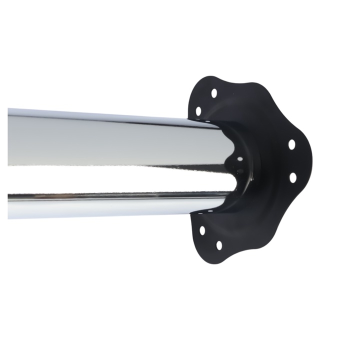 Опора мебельная, барная, ТУНДРА, 60х710 мм, цвет хром Опора мебельная, барная, ТУНДРА, 60х710 мм, цвет хром