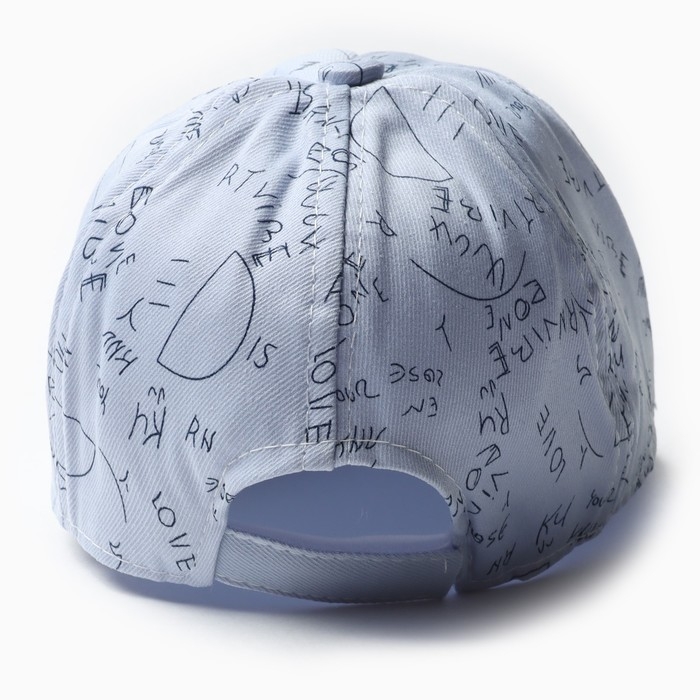 Кепка детская MINAKU Кепка детская MINAKU "Love" голубой, р-р 48