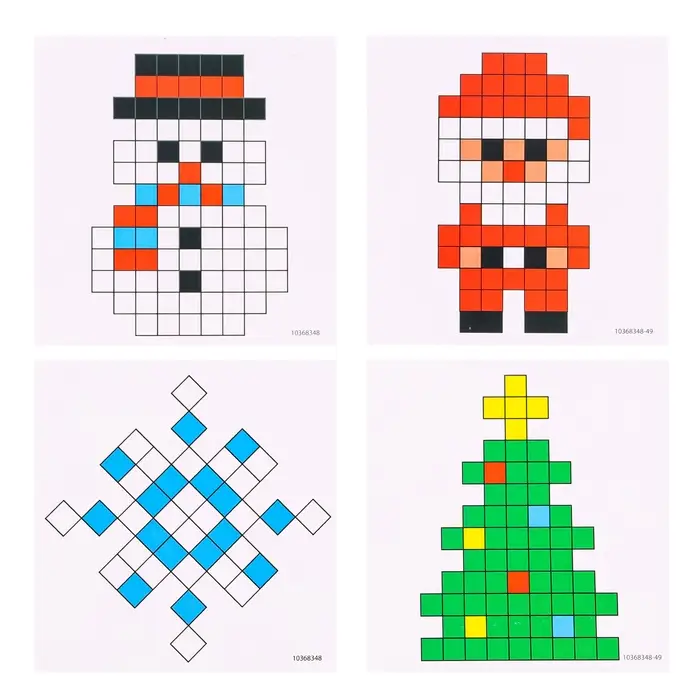 Набор для творчества &laquo;Ёлочная игрушка. Мозаика&raquo;, 4 шт.