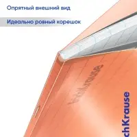 Тетрадь 24 листа в клетку ErichKrause &laquo;Классика CoverPro Neon&raquo;, пластиковая обложка, оранжевая