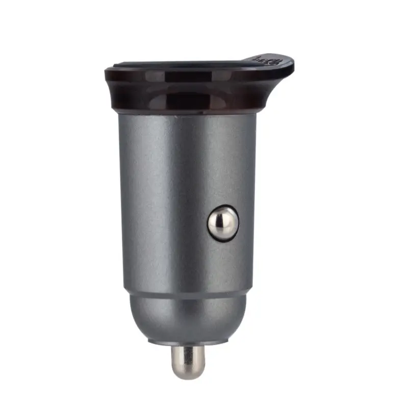 Переходник автомобильного зарядного устройства на Type-C PD30W NZ16 HOCO серый