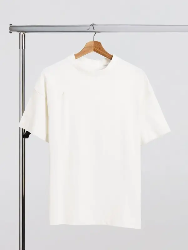 Футболка оверсайз унисекс Sinkopa, молочно-белая, размер XS/S