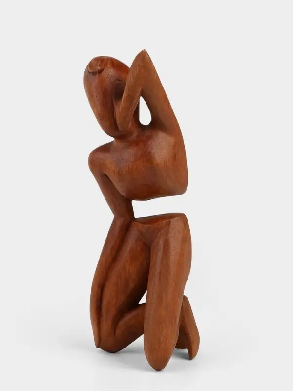 Абстракция "Отдых" дерево Суар, 30х12х12 см