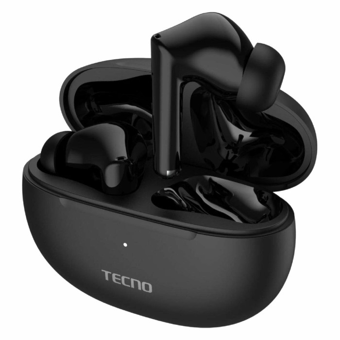 Наушники Tecno Buds 3, беспроводные, TWS, вакуумные, BT 5.3, 37/500 мАч, микрофон, черные Наушники Tecno Buds 3, беспроводные, TWS, вакуумные, BT 5.3, 37/500 мАч, микрофон, черные