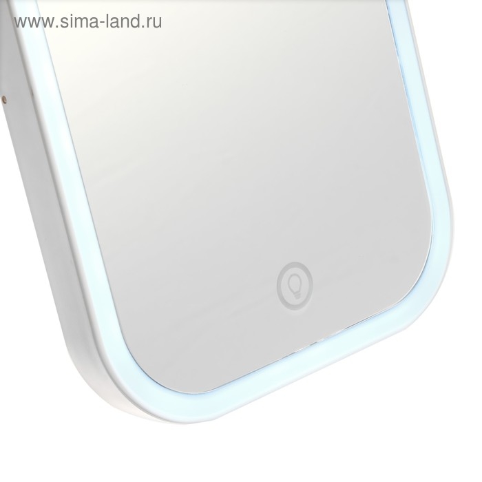 Зеркало ENERGY EN-703, LED подсветка регулируемая, 14 х 19 см, 4хААА Зеркало ENERGY EN-703, LED подсветка регулируемая, 14 х 19 см, 4хААА