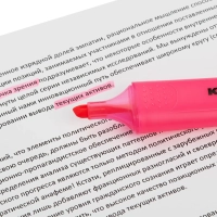 Маркер текстовыделитель Kores BRIGHT LINER PLUS, скош након, 0,5-5мм, розов