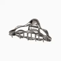 Краб для волос "Луна" уголок, 10 см, чёрный