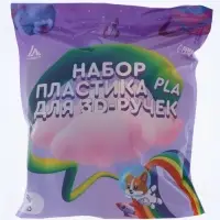 Пластик Luazon PLA-20, для 3D ручки, 20 цветов по 10 метров