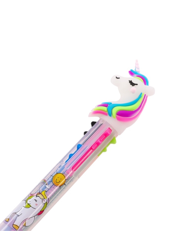 Ручка шариковая, автоматическая, 3-х цветная, корпус МИКС Ручка шариковая, автоматическая, 3-х цветная, корпус МИКС