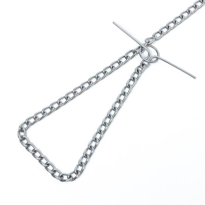 Цепь для привязи собак мелкокалиберная, 1,8 м, толщина проволки 3 мм Цепь для привязи собак мелкокалиберная, 1,8 м, толщина проволки 3 мм