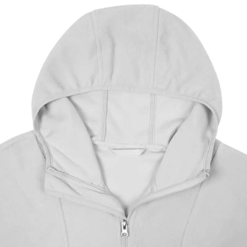 Анорак флисовый унисекс Fliska, светло-серый, размер M/L Анорак флисовый унисекс Fliska, светло-серый, размер M/L