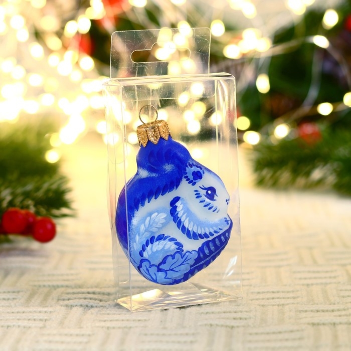 Ёлочная игрушка Ёлочная игрушка "Белочка-14" 7,8 см