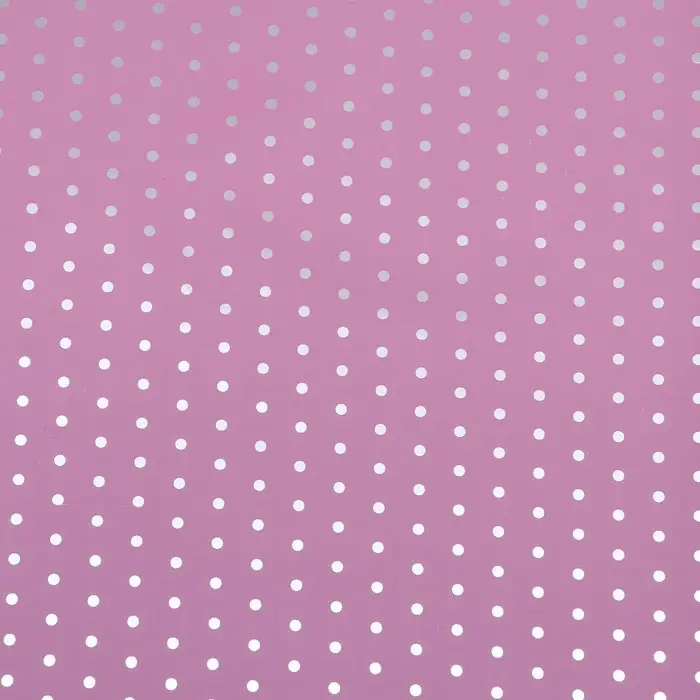 Плёнка матовая «Серебристый горох» фиолетовый, орхидея, 0.58×0.58 м Плёнка матовая «Серебристый горох» фиолетовый, орхидея, 0.58×0.58 м