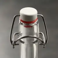 Бутылка с бугельной крышкой для настоек &laquo;Непробиваемая. 3 пули&raquo;, 1 л