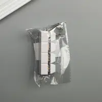 Брелок - антистресс для ключей на карабине &laquo;Клавиши кейкап&raquo;, белый, 7.6&times;2&times;2.7 см