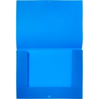Папка-конверт на кнопке Attache  А4 на кнопке, синяя