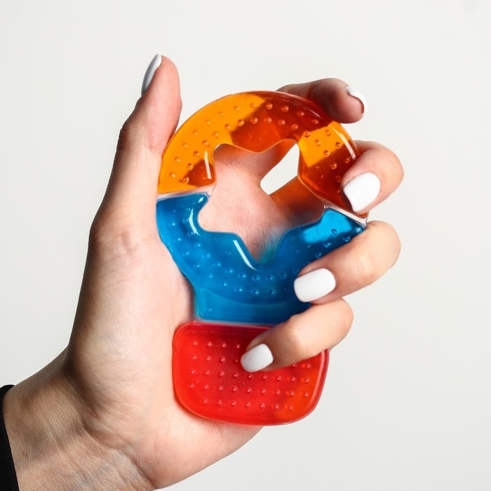 Прорезыватель охлаждающий с водой «Воздушный шар», Крошка Я