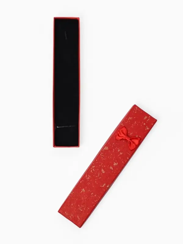 Набор подарочных коробочек 6 шт. под браслет, цепочку &laquo;Бантик&raquo;, 21&times;4 см, цвет МИКС