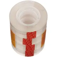 Клейкая лента ErichKrause Crystal, 18 мм &times; 33 м, повышенная прозрачность