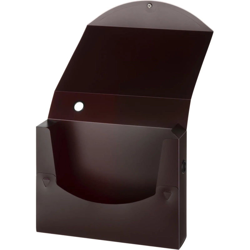 Короб архивный на кнопке Attache 70 мм пластик,бордовый песок