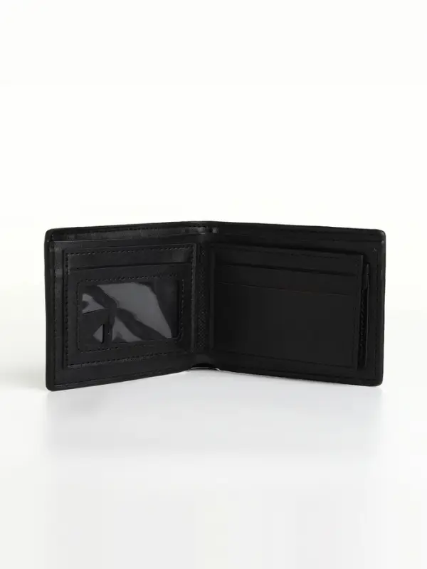 Портмоне мужское &laquo;Сайф&raquo;, без застёжки, отдел для карт, монет, чёрное