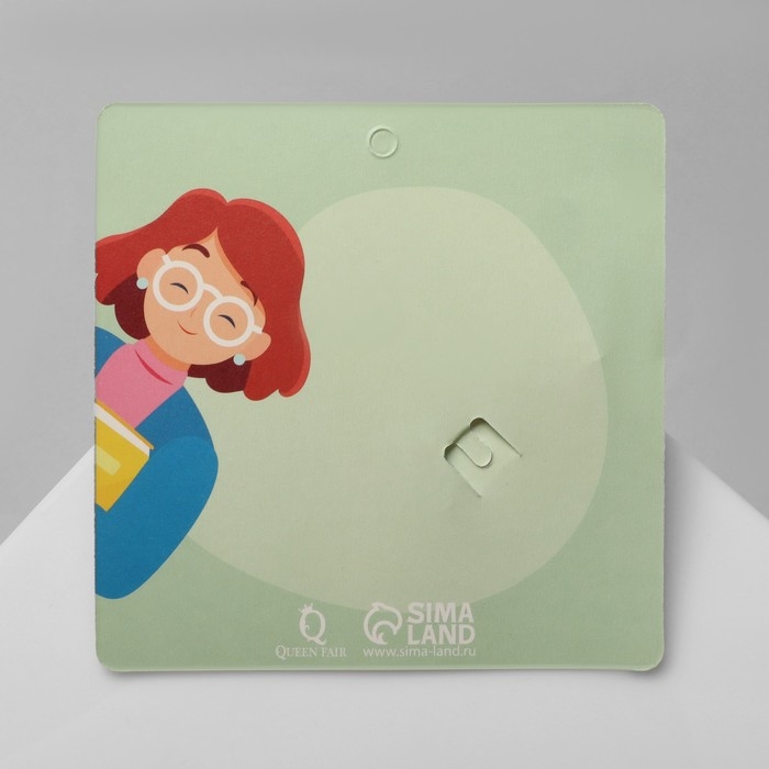 Брошь «Ручка» перо, цветная в золоте Брошь «Ручка» перо, цветная в золоте