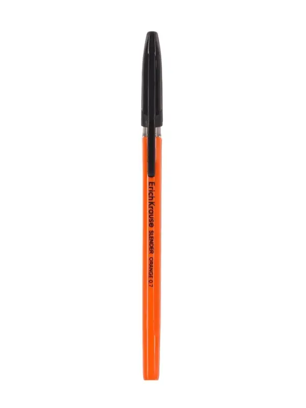 Ручка шариковая ErichKrause Slender Stick Orange, Super Glide, 0.7 мм, чёрная Ручка шариковая ErichKrause Slender Stick Orange, Super Glide, 0.7 мм, чёрная