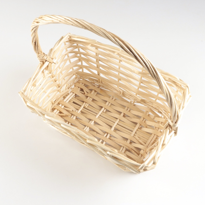 Набор корзин из 3 шт, 42х29х17/43 см, 37х26х15/37 см, 31х21х13/35 см, бежевый, ива Набор корзин из 3 шт, 42х29х17/43 см, 37х26х15/37 см, 31х21х13/35 см, бежевый, ива