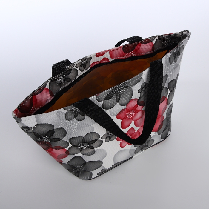 Косметичка на молнии, цвет чёрный/красный Косметичка на молнии, цвет чёрный/красный