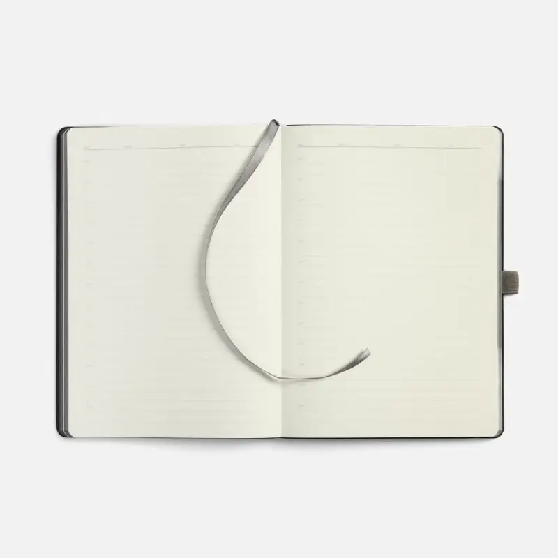 Ежедневник Peel Flex, недатированный, серый