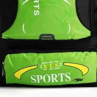 Рюкзак туристический, 35 л, с увеличением, с карманами, Sport XLS, зелёный