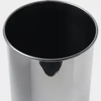 Ёршик для унитаза с подставкой, 9.5&times;9.5&times;37 см, хром