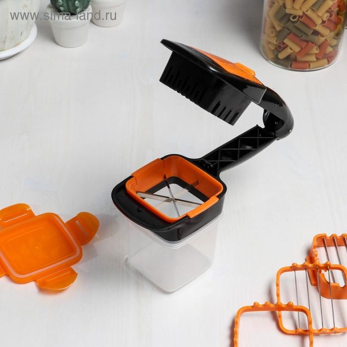 Щипцы - овощерезка «Чудотворец», универсальные 5 в 1, 12,5×7,8×21,3 см, цвет МИКС Щипцы - овощерезка «Чудотворец», универсальные 5 в 1, 12,5×7,8×21,3 см, цвет МИКС