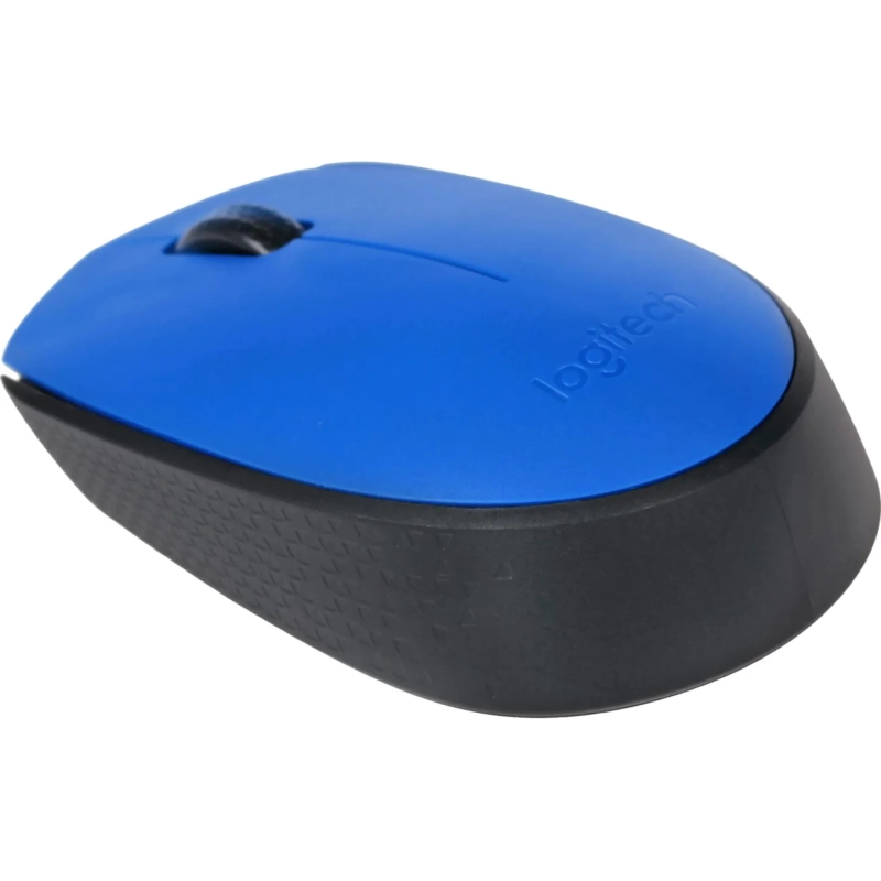 Мышь компьютерная Logitech беспров.M171 blue (USB, 1000dpi) (910-004640)