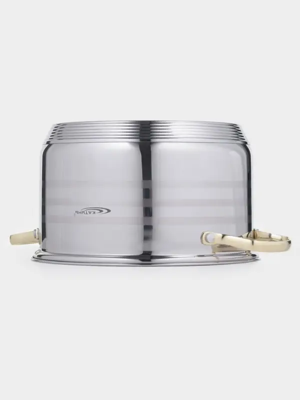 Кастрюля 5,5 л "ЭЛИС ГОЛД" ф24х13,5 см