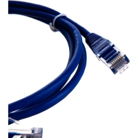Патч-корд TWT TWT-45-45-1.5-BL UTP кат.5e, 1.5 м, синий