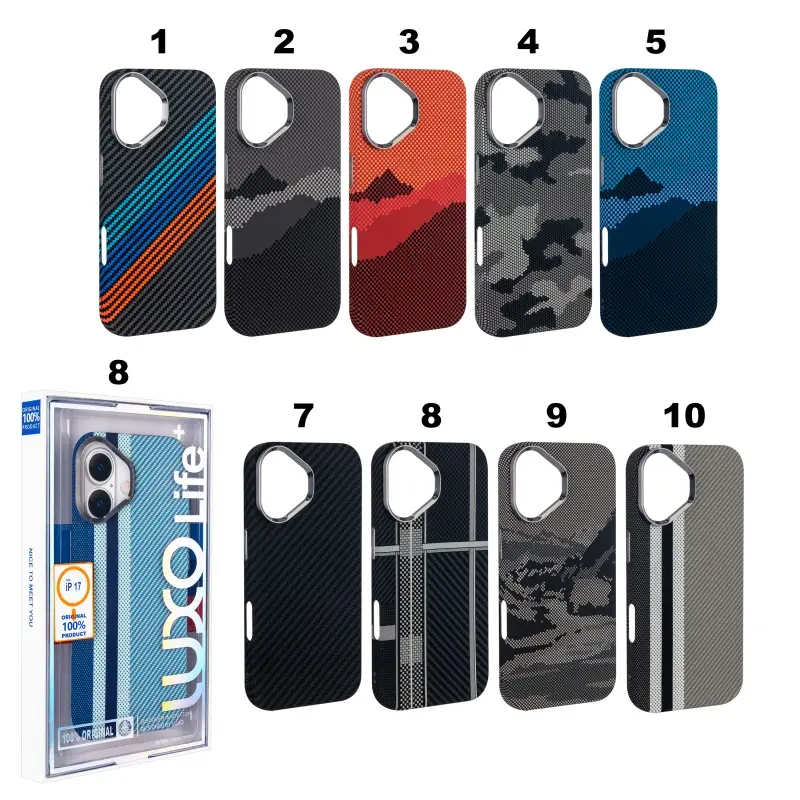 Чехол для iPhone 17 Luxo Carbon