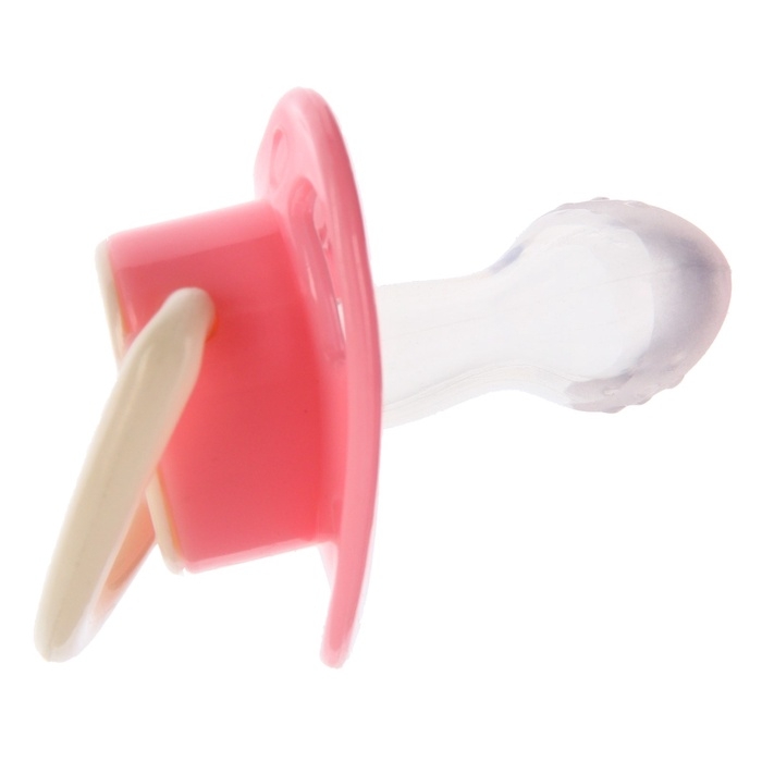 Соска-пустышка анатомическая, силикон, от 0 мес., цвет розовый Соска-пустышка анатомическая, силикон, от 0 мес., цвет розовый