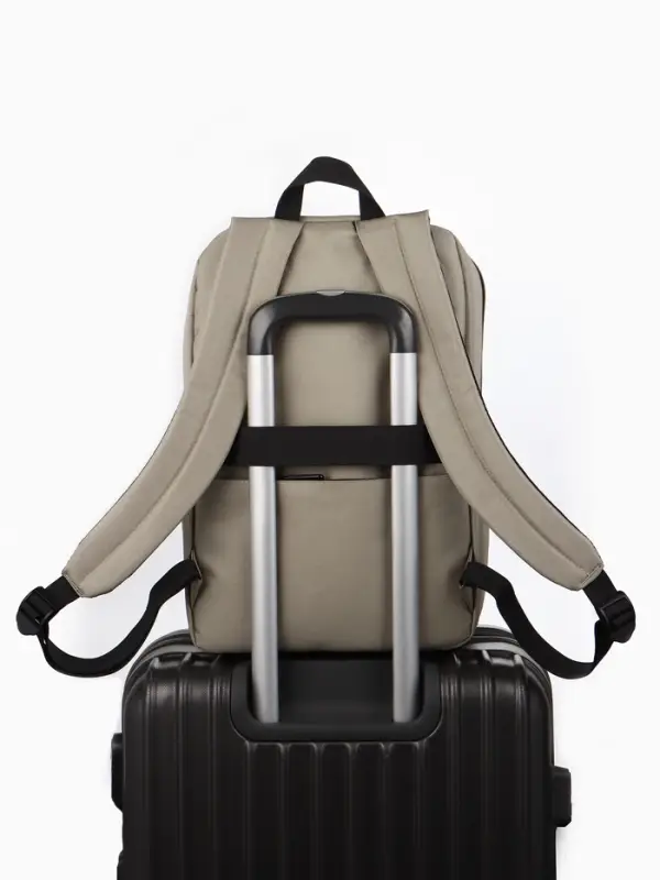 Рюкзак школьный, 1 отделение, 4 кармана, 28&times;9.5&times;42 см, хаки