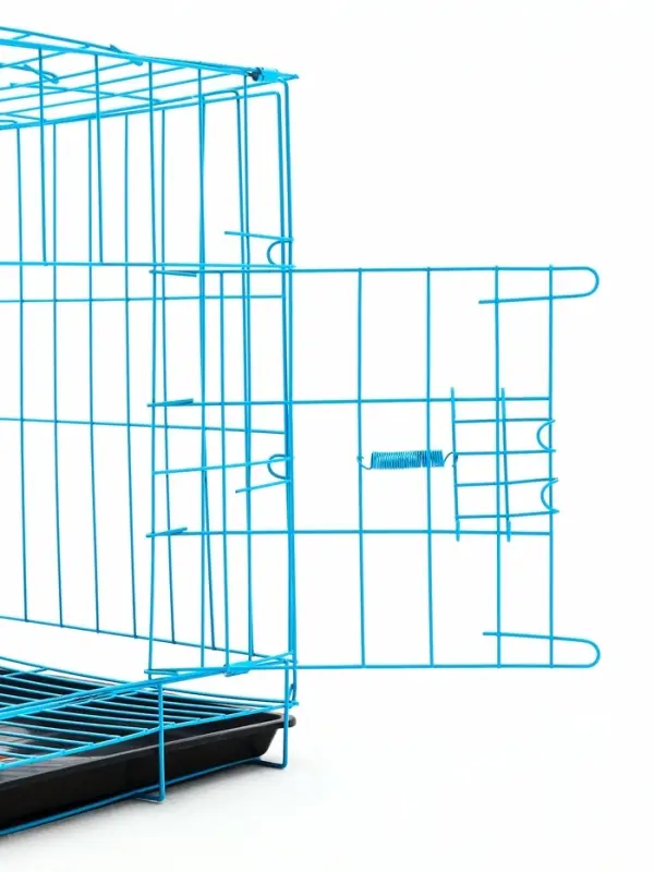 Клетка для собак 51&times;35&times;41 см, голубая