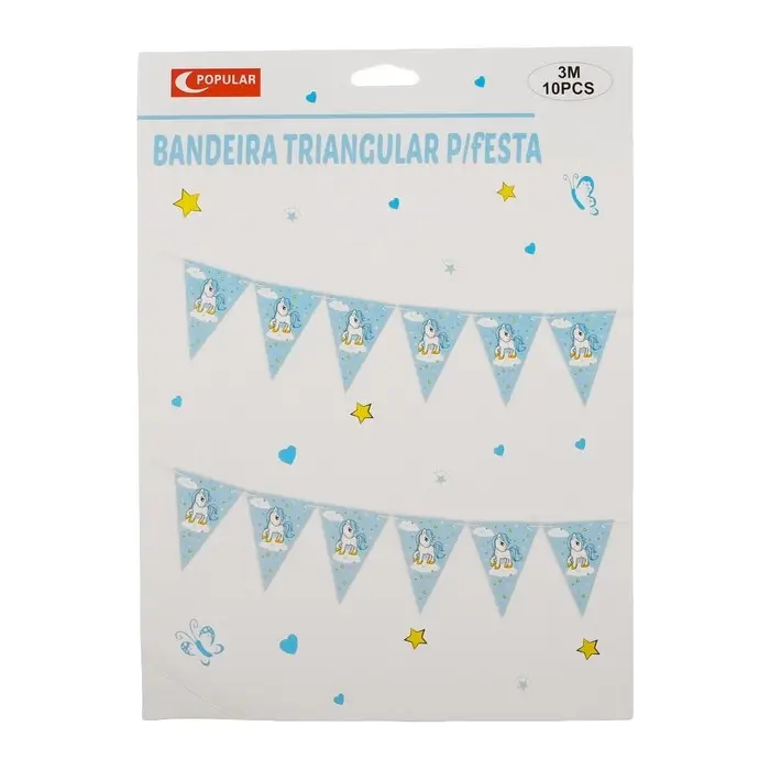 Гирлянда бумажная с флажками «Фламинго», 3 метра, МИКС Гирлянда бумажная с флажками «Фламинго», 3 метра, МИКС