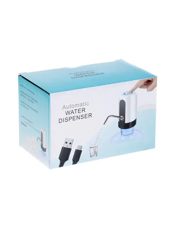 Помпа для воды LWP-05, электрическая, 4 Вт, 1.2 л/мин, 1200 мАч, от АКБ, белая