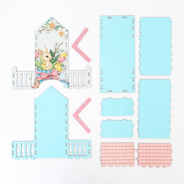 Чайный домик «Пасха», 20 х 20 х 8,6 см. Чайный домик «Пасха», 20 х 20 х 8,6 см.