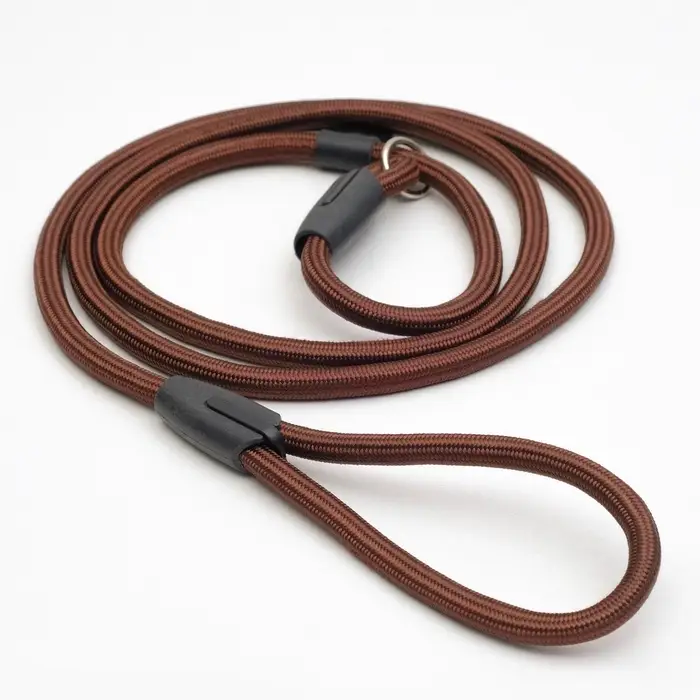 Ринговка для собак, 130&times;0.8 см, коричневая