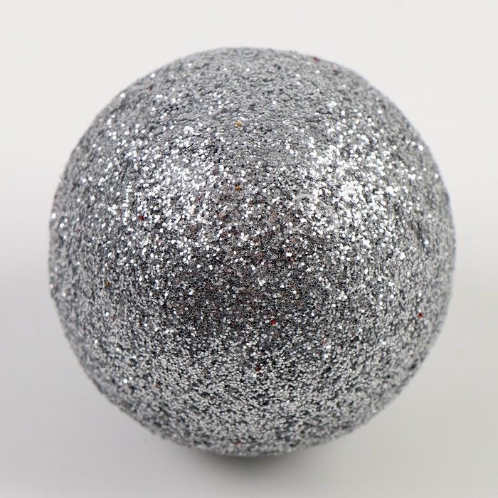 Новый год! Фигурка для поделок и декора «Шарик», набор 12 шт., размер 1 шт. — 4 см, цвет серебряный Новый год! Фигурка для поделок и декора «Шарик», набор 12 шт., размер 1 шт. — 4 см, цвет серебряный